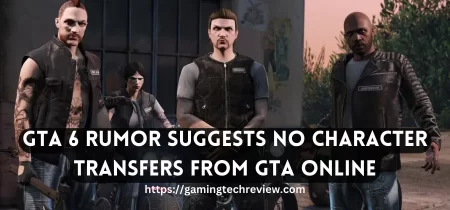 GTA 6 Rumor Suggests No Character Transfers from GTA Online